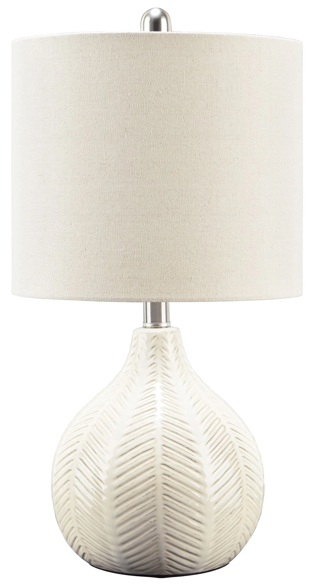 Rainermen - Ceramic Table Lamp  - Off White - Image 1