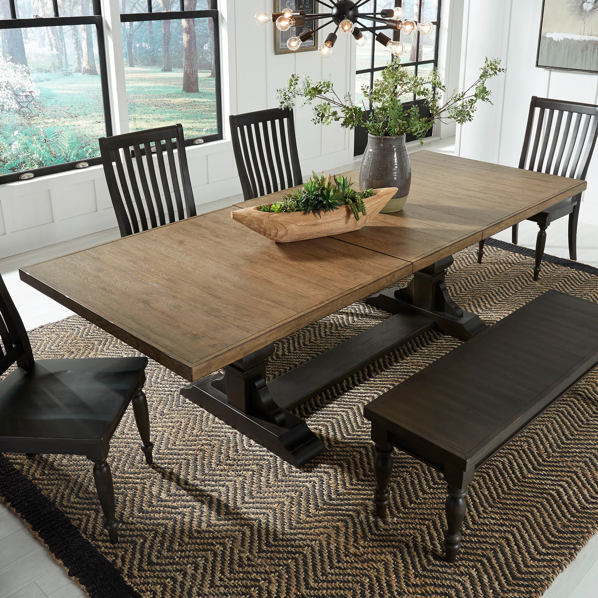 Harvest Home - Trestle Table - Chalkboard - Image 2