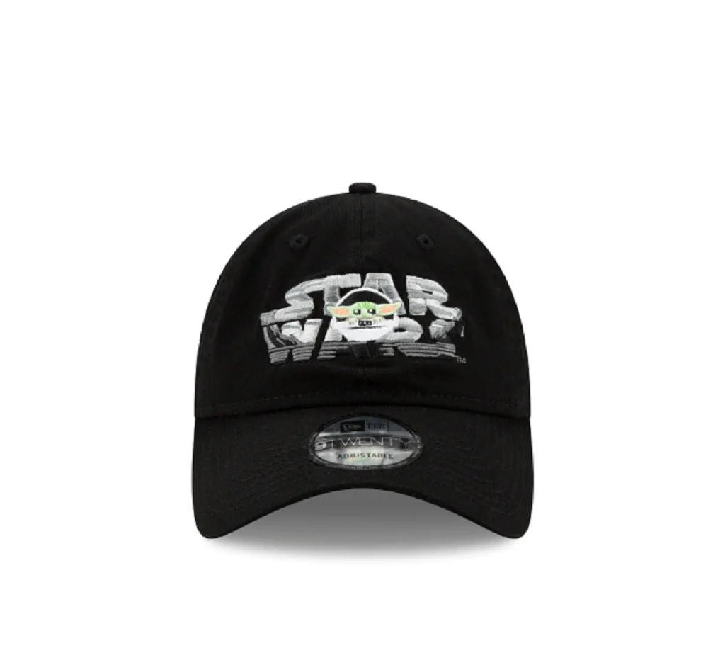 The Mandalorian Star Wars Wordmark New Era 9TWENTY Adjustable Cap Hat - Image 2