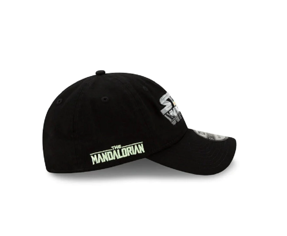 The Mandalorian Star Wars Wordmark New Era 9TWENTY Adjustable Cap Hat - Image 3