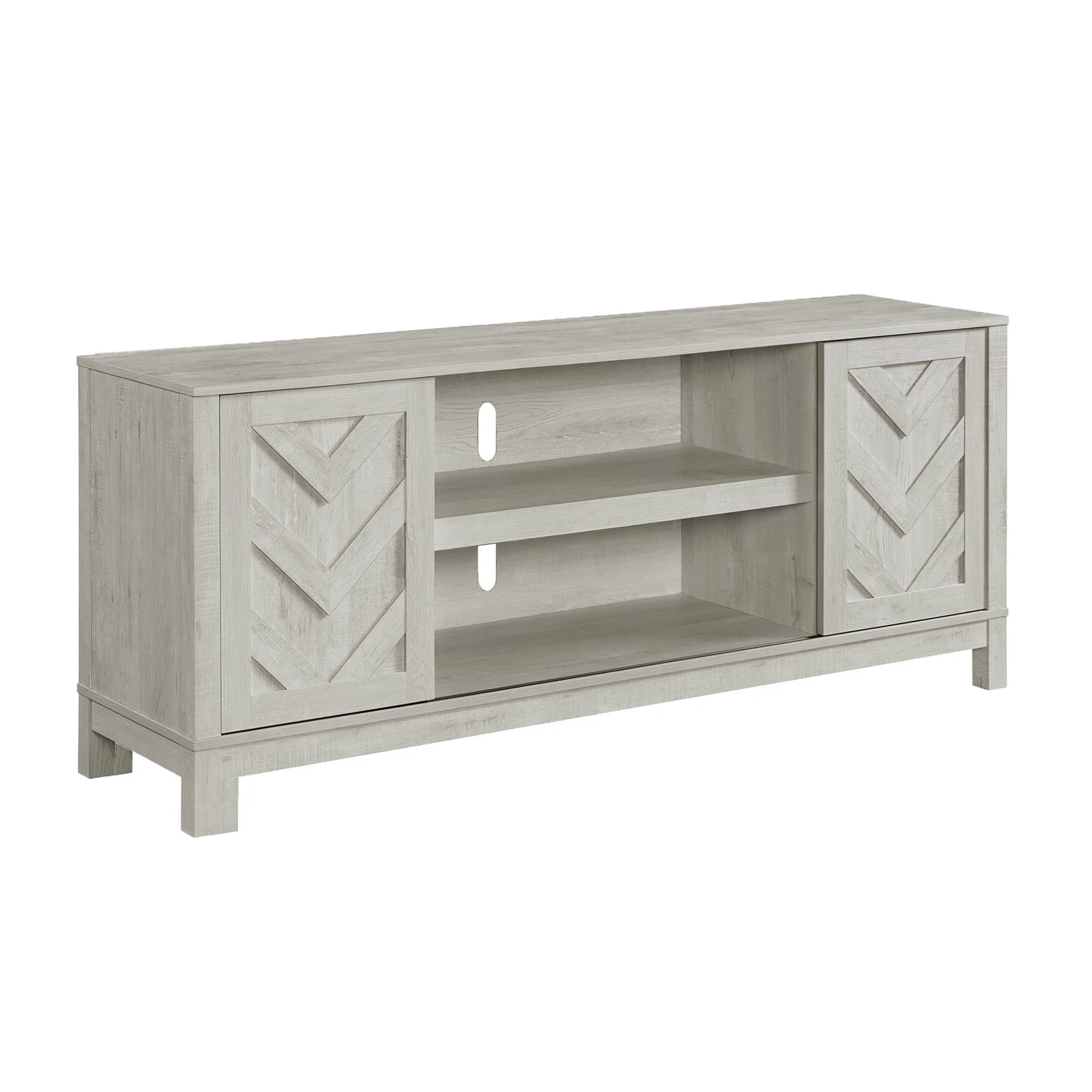 Eleanor – 70″ TV Stand With Sliding Door – White
