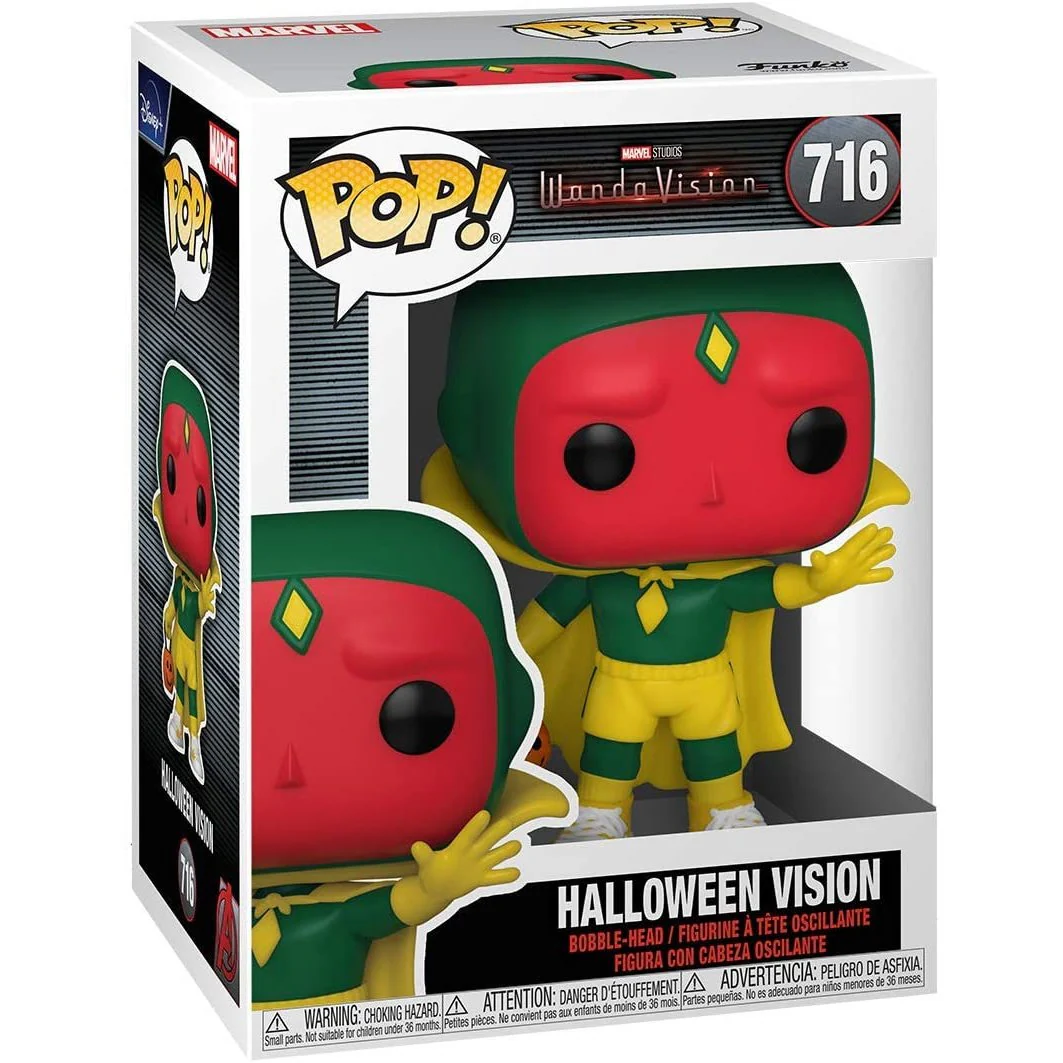 Funko Pop! Marvel: WandaVision - Halloween Vision #716 - Image 2