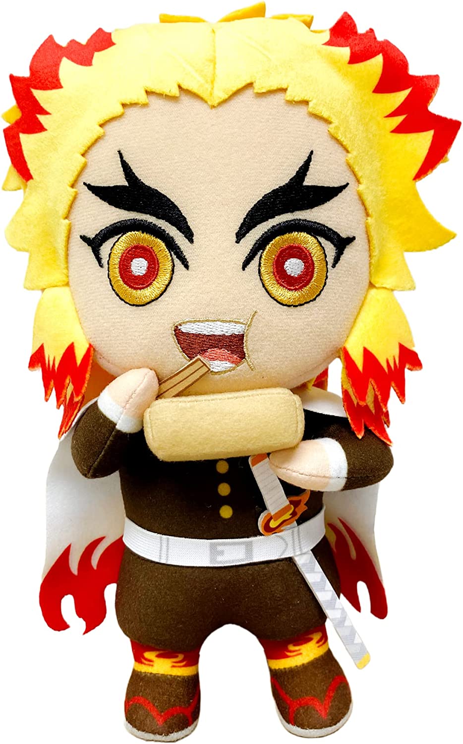 Demon Slayer Mugen Train - Kyojuro Rengoku Umai Plush 8" Great Eastern Entertainment - Image 1