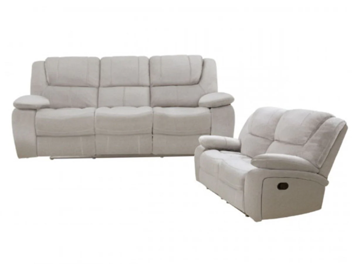 Manwah Aspen - Dual Reclining Loveseat - Latte - Image 1
