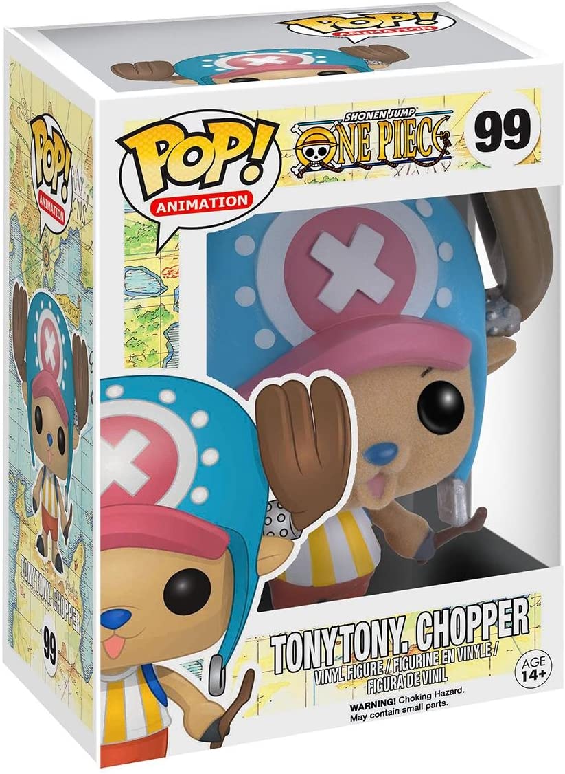 Funko Pop! Animation: One Piece - Tony Tony Chopper Flocked Exclusive - Image 2