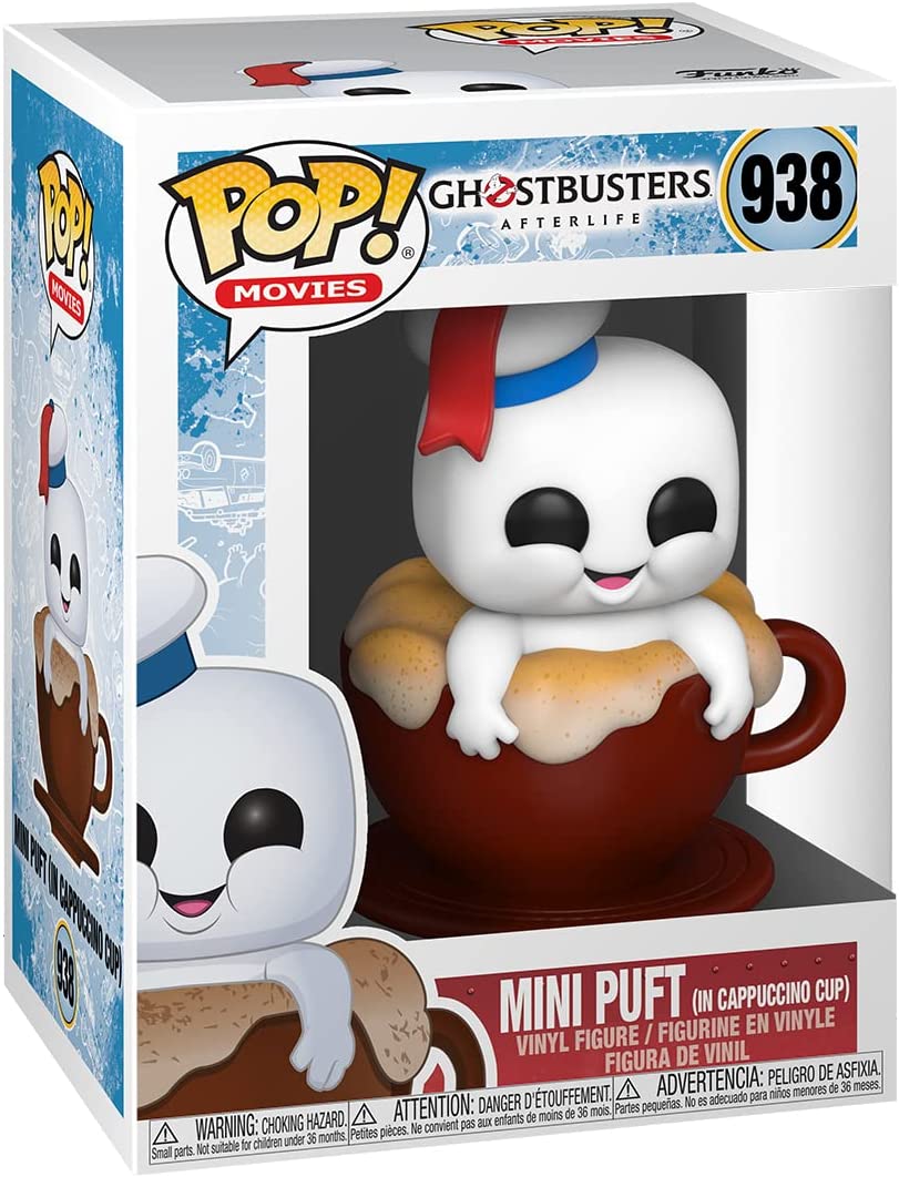 Funko Pop! Movies: Ghostbusters Afterlife - Mini Puft in Cappuccino Cup Vinyl Figure - Image 2