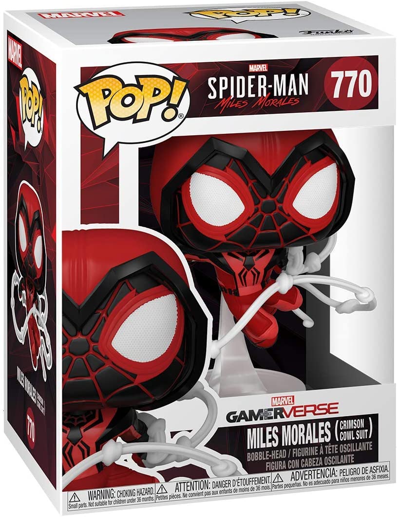 Funko Pop! Games: Marvel’s Spider-Man: Miles Morales - Miles Red Suit Vinyl Figure - Image 2