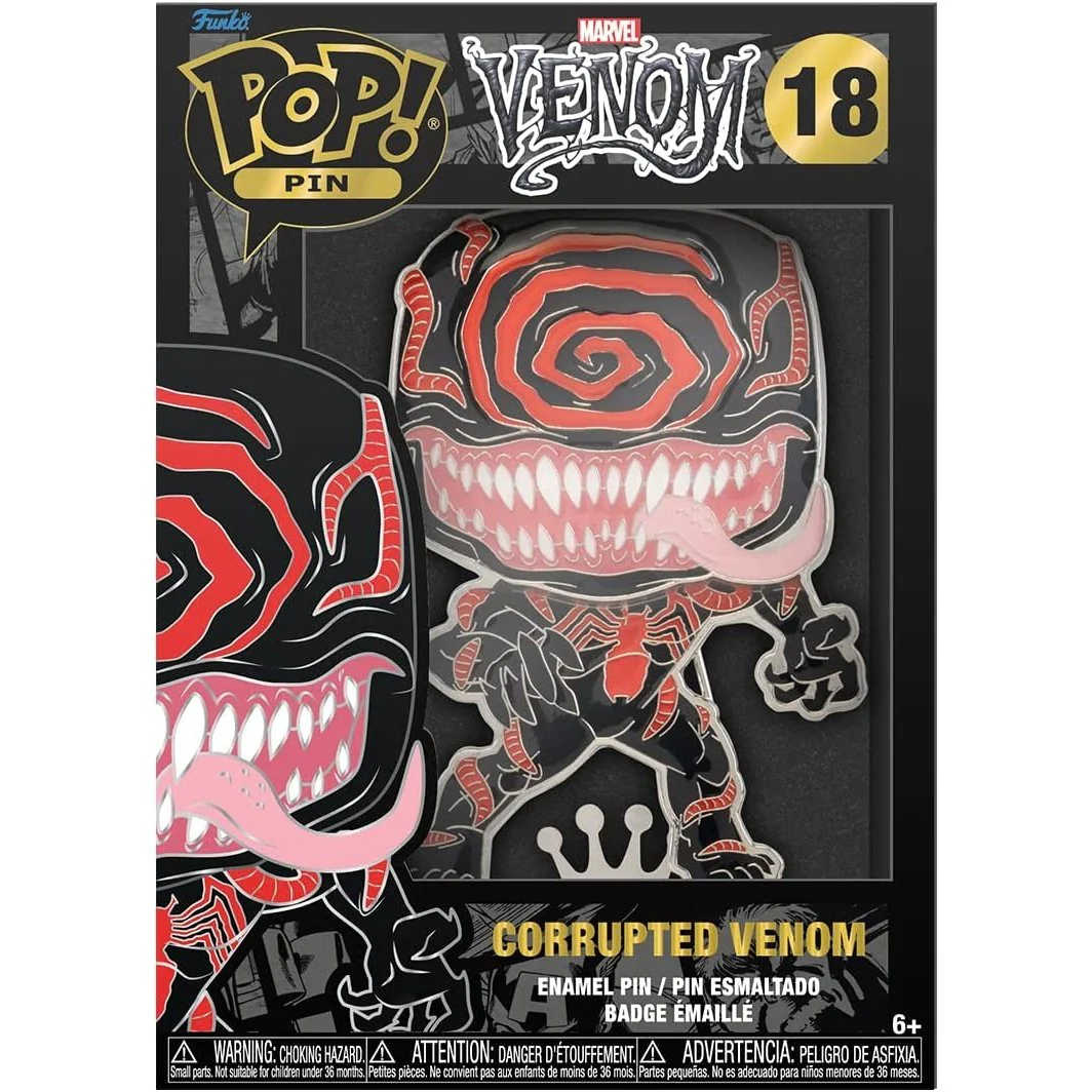 Funko Pop! Pin: Marvel Venom - Corrupted Venom #18 - Image 2