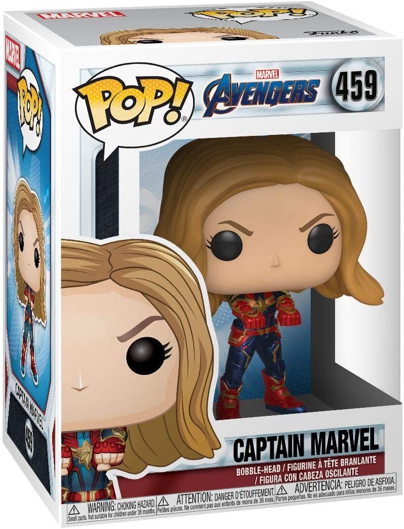 Funko Pop! Marvel: Avengers Endgame - Captain Marvel - Image 2