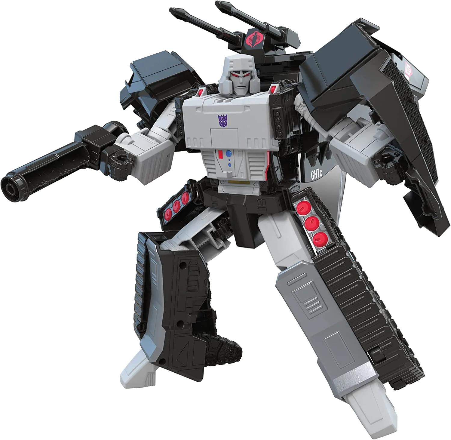 Transformers G.I. Joe Collaborative Mash-Up Megatron H.I.S.S. Tank Cobra Baroness - Image 3