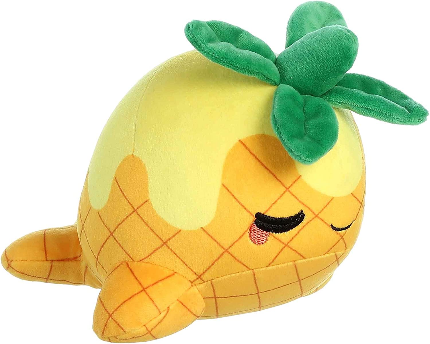 Aurora World Tasty Peach - 7" Pineapple Nomwhal Plush - Image 2