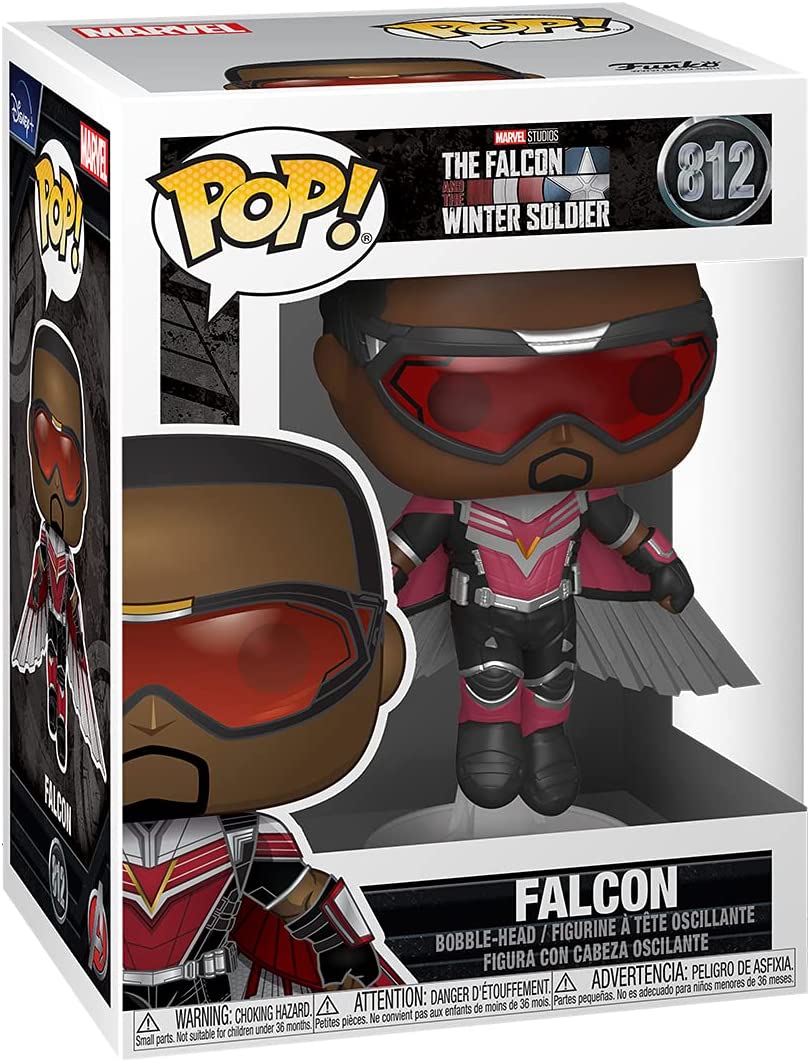 Funko Pop! Marvel: The Falcon and The Winter Soldier - Falcon (Flying) Vinyl Figure - Image 2