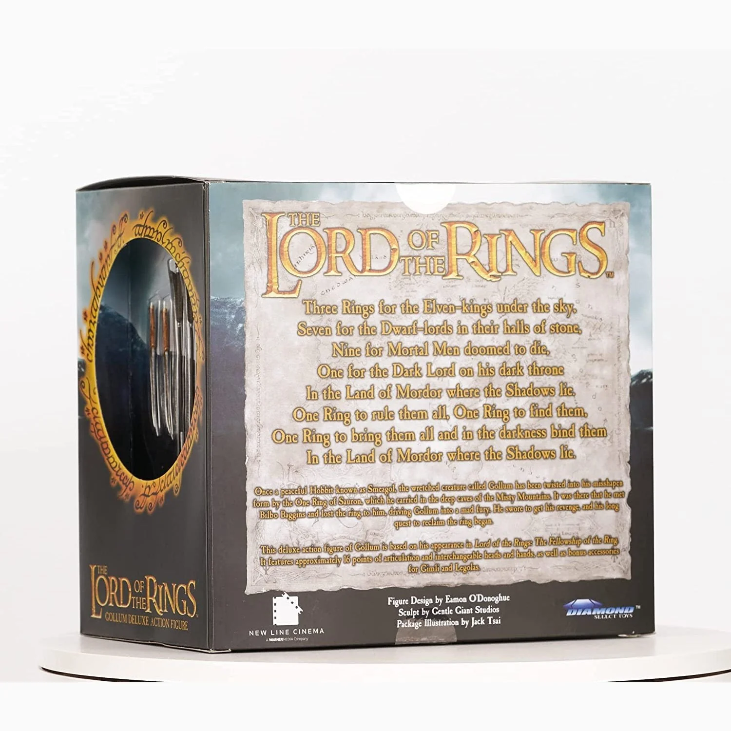 Diamond Select Toys The Lord of The Rings: Gollum Deluxe Action Figure - Image 3