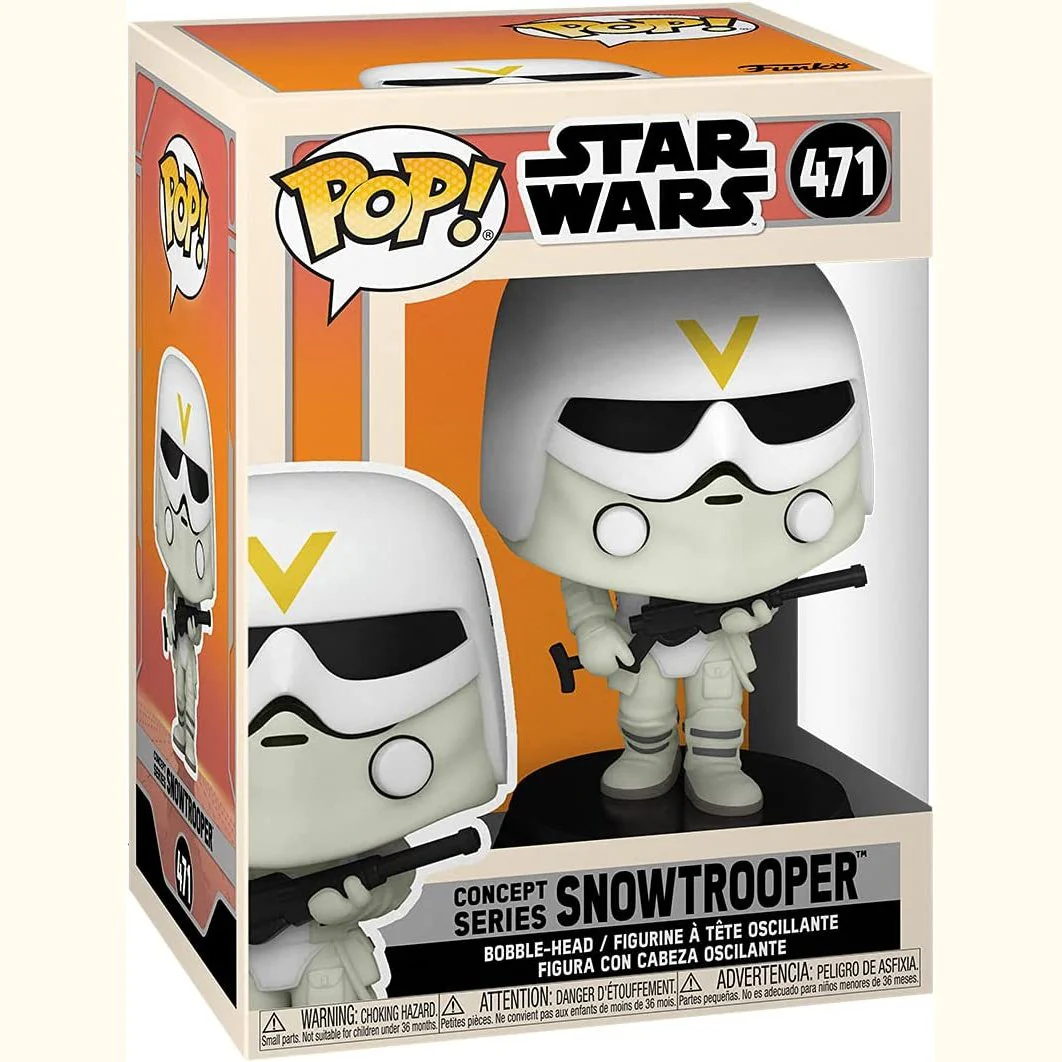 Funko Pop! Star Wars: Concept Series - Snowtrooper Vinyl Figure - Image 2