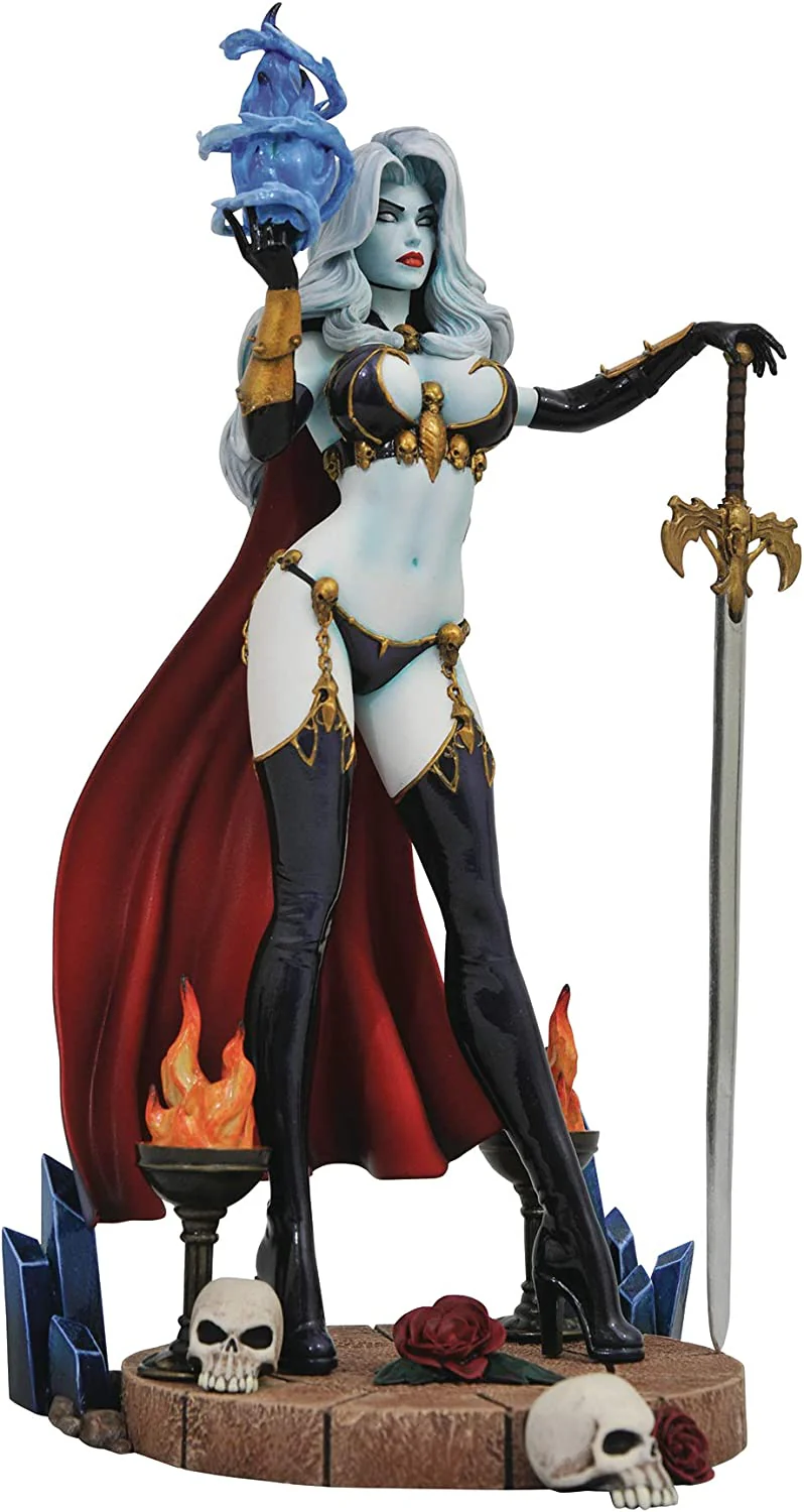 DIAMOND SELECT TOYS Femme Fatales: Lady Death IV PVC Figure 9" - Image 1