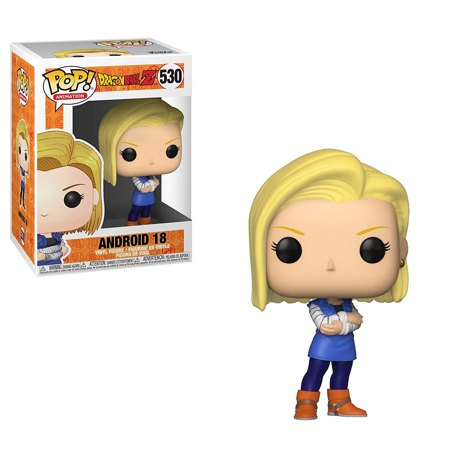 Funko Pop Animation: Dragon Ball Z – Android 18 Vinyl Figure