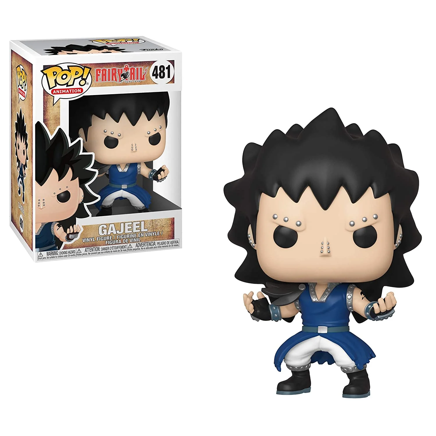 Funko Pop! Animation: Fairy Tail - Gajeel #481 - Image 1