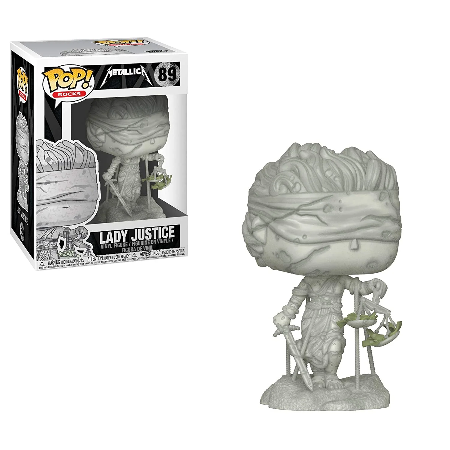 Funko POP Rocks Metallica - Lady Justice Vinyl Figure - Image 1
