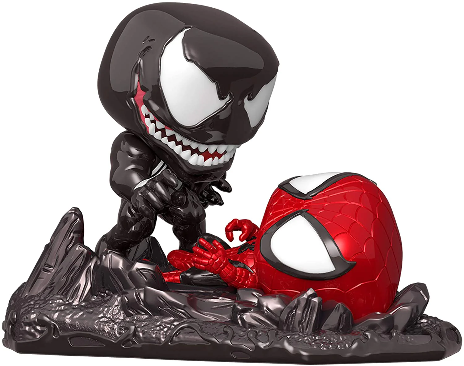 Funko Pop Marvel Comic Moments Spider-Man vs. Venom Vinyl Figure