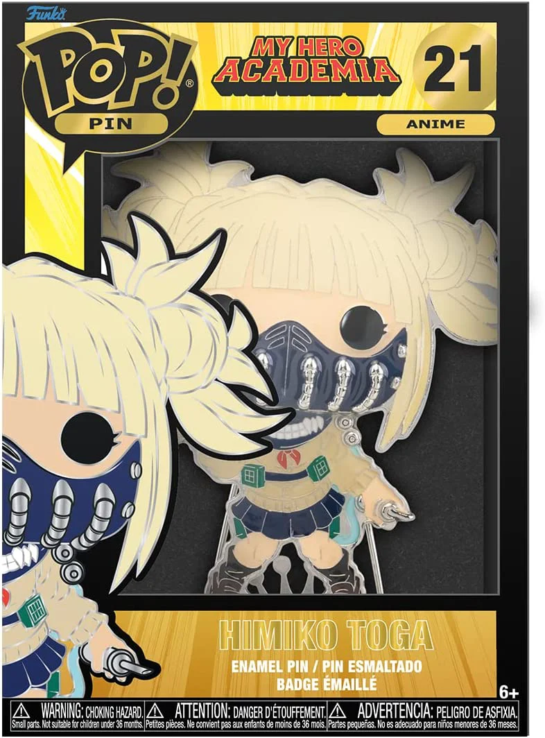 Funko Pop! Sized Pin: My Hero Academia - Himiko Toga - Image 2