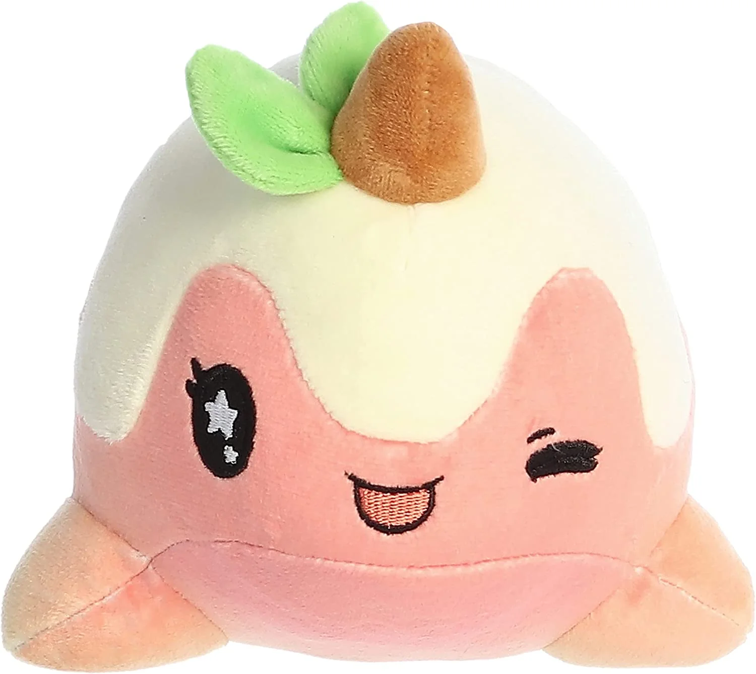 Aurora – Tasty Peach – 7″ Peach Nomwhal Plush