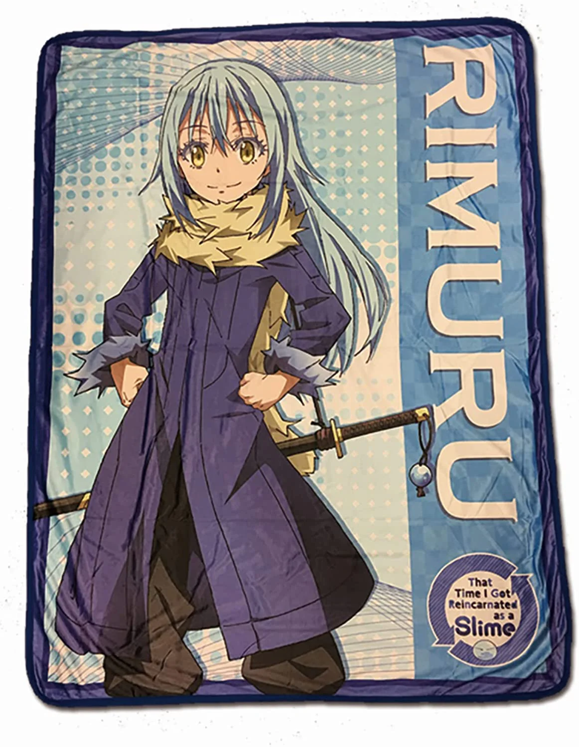 That Time I Got Reincarnated As A Slime Rimuru Tempest Sublimation Throw Blanket 60" by 46" - Image 1