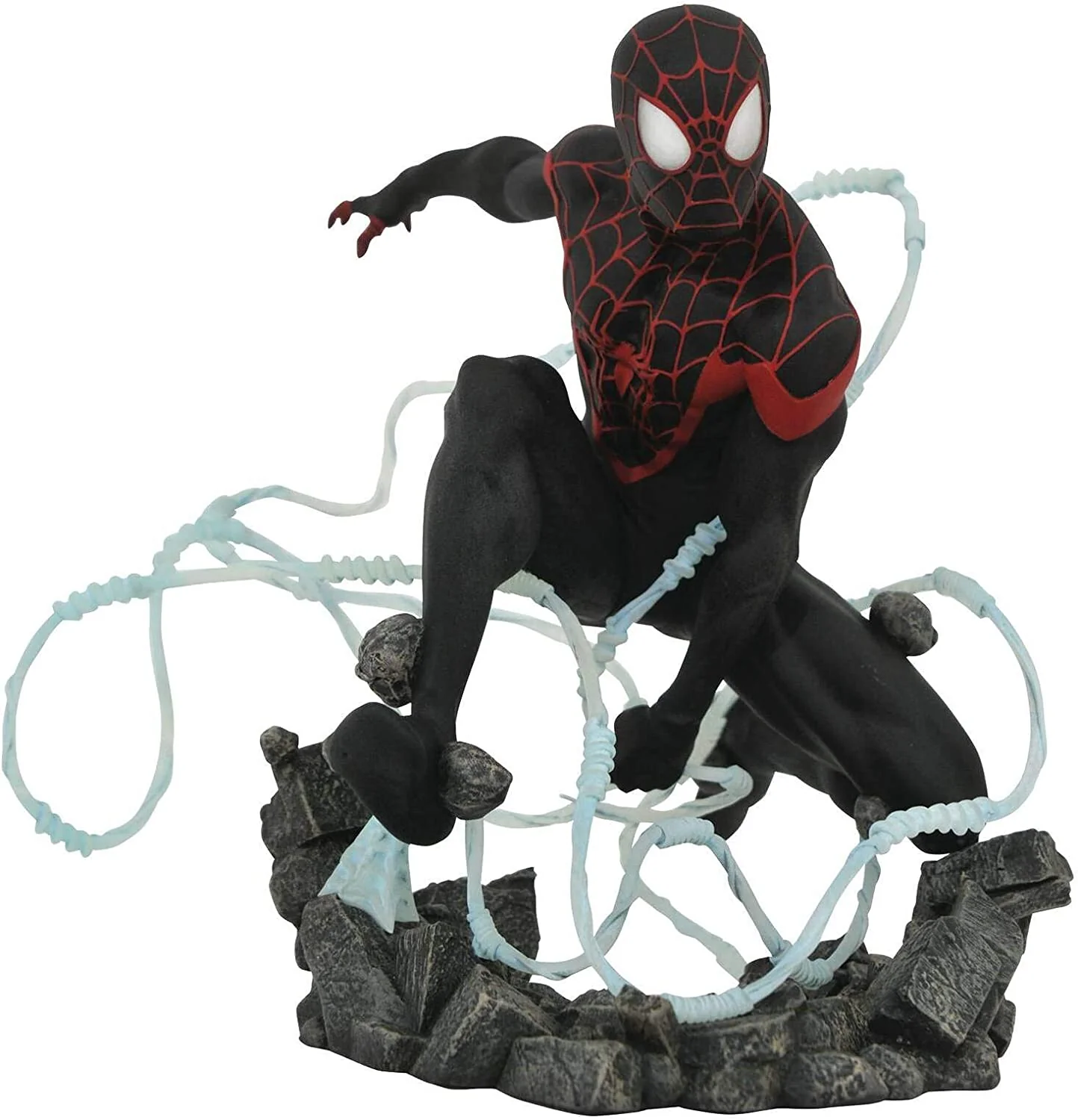 Diamond Select Toys Marvel Premier Collection: Miles Morales Spider-Man Statue - Image 1