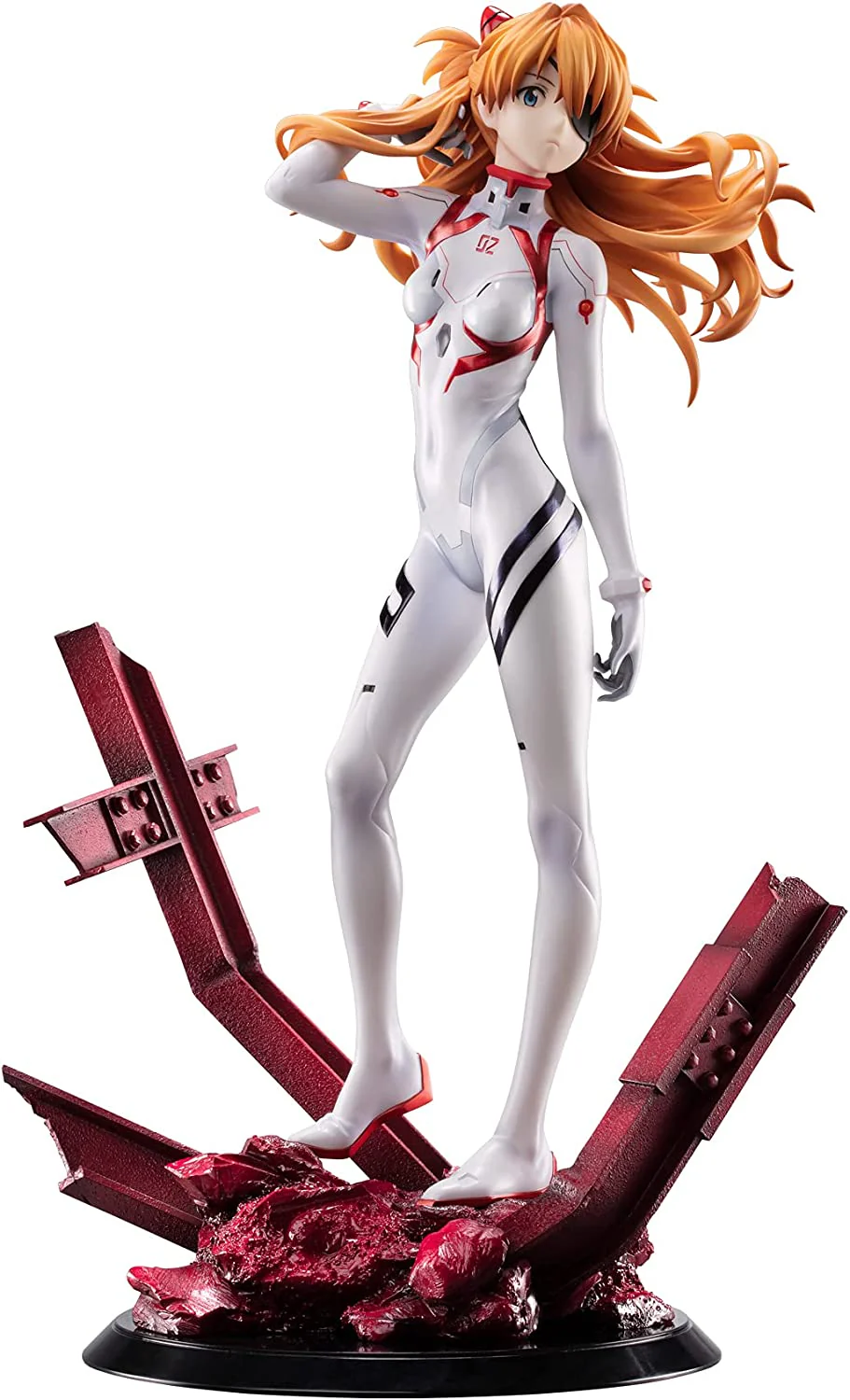 Revolve Evangelion 3.0+1.0 Thrice Upon a Time Asuka Shikinami Last Mission Version 1:7 Scale PVC Figure - Image 1