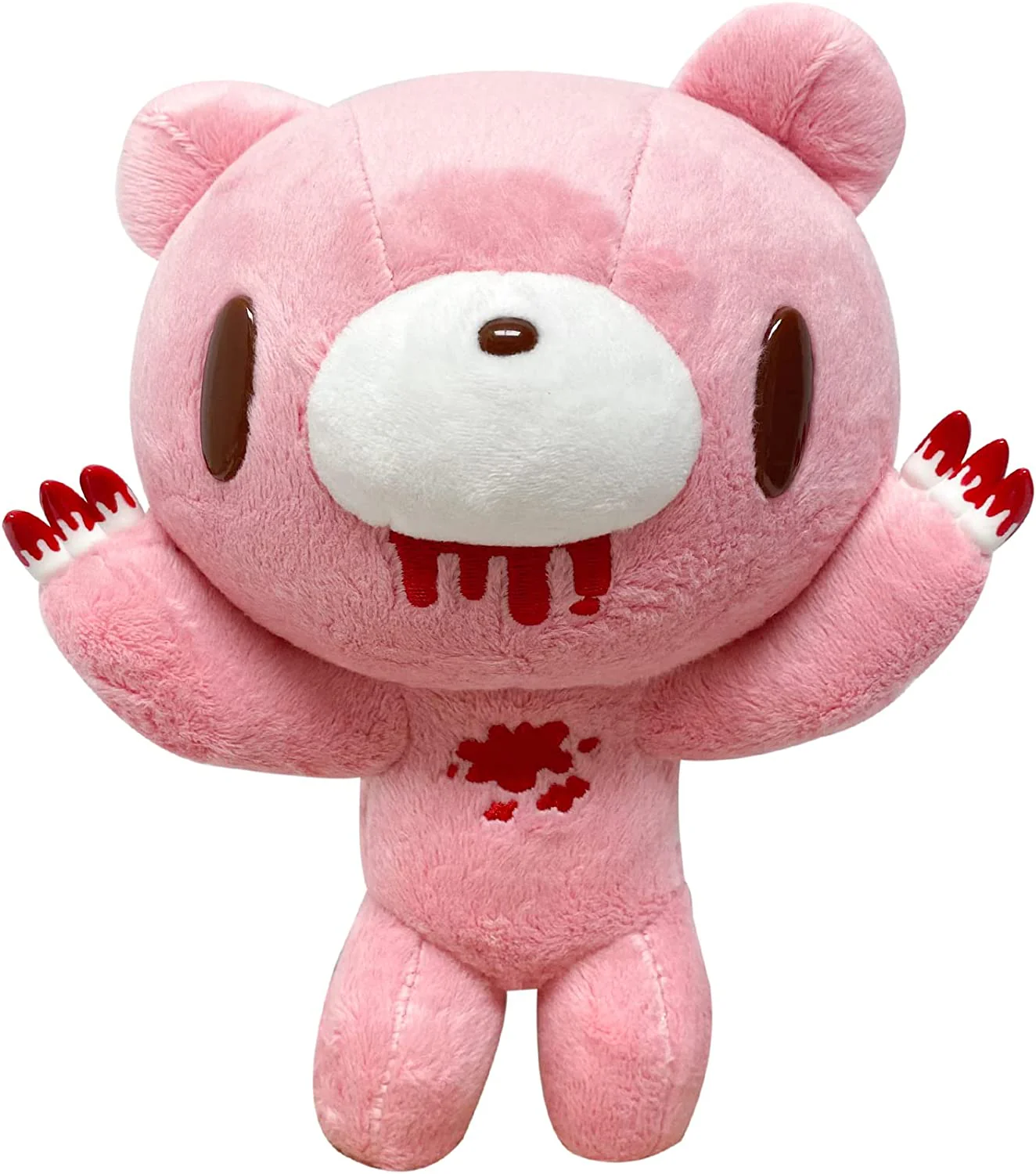 Gloomy Bear Wearing Red T-Shirt Plush 8" Great Eastern Entertainment - Image 1