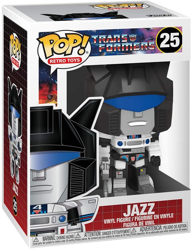 Funko POP Retro Toys: Transformers - Jazz Vinyl Figure - Image 2