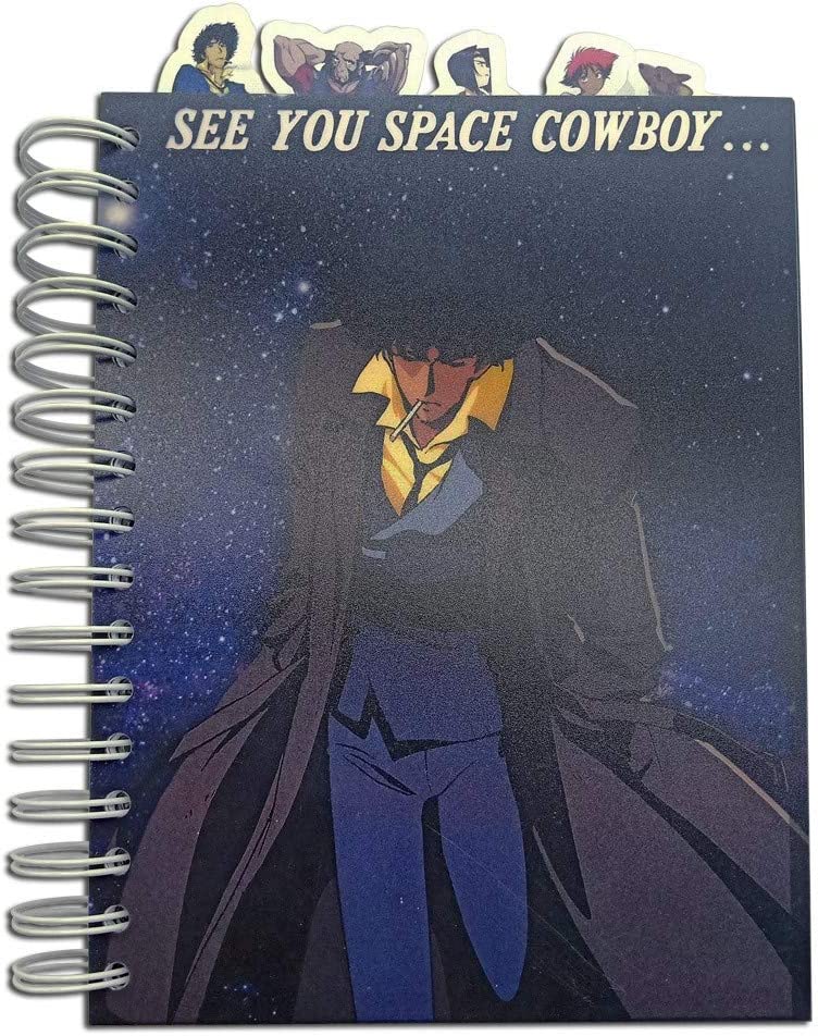 Cowboy Bebop See You Space Cowboy Anime Spiral Tabbed Notebook - Image 3