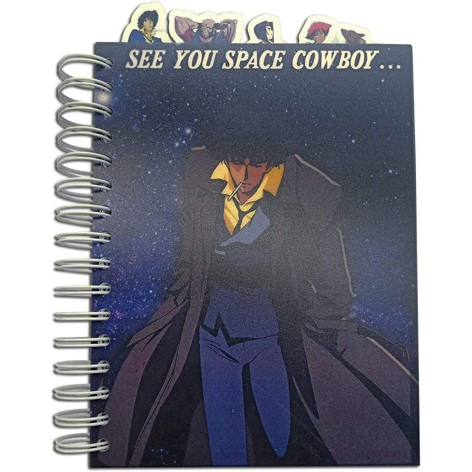 Cowboy Bebop See You Space Cowboy Anime Spiral Tabbed Notebook - Image 2
