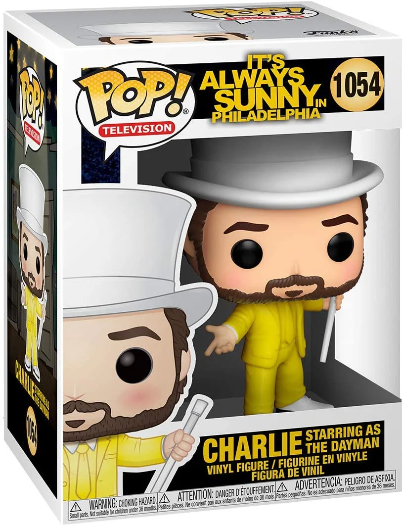 Funko POP TV: It's Always Sunny in Philadelphia - Charlie as The Dayman Vinyl Figure - Image 2