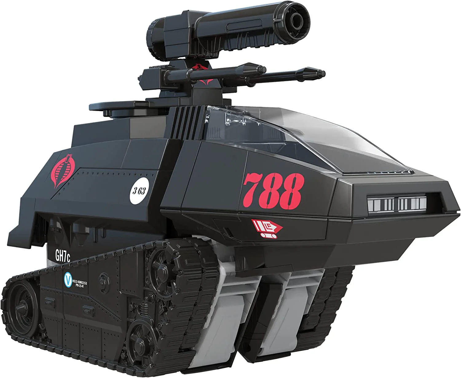 Transformers G.I. Joe Collaborative Mash-Up Megatron H.I.S.S. Tank Cobra Baroness - Image 2