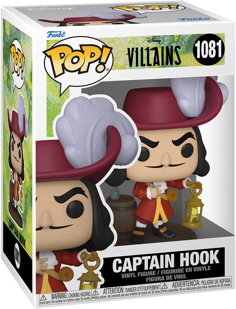 Funko Pop! Disney: Villains - Captain Hook #1081 - Image 2