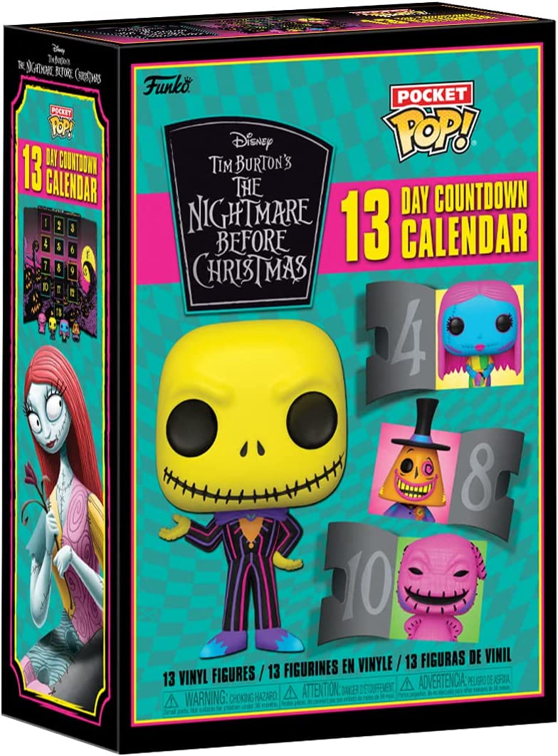 Funko Pop! Advent Calendar: 13 Days - The Nightmare Before Christmas (Blacklight) - Image 2
