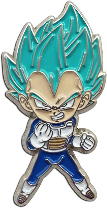 Dragon Ball Super – SSGSS Vegeta Enamel Pin Great Eastern Entertainment