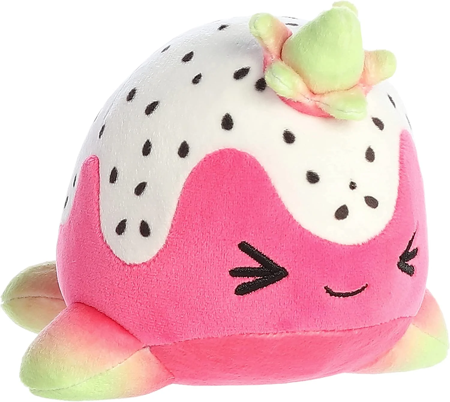 Aurora - Tasty Peach - 7" Dragon Fruit Nomwhal Plush - Image 2