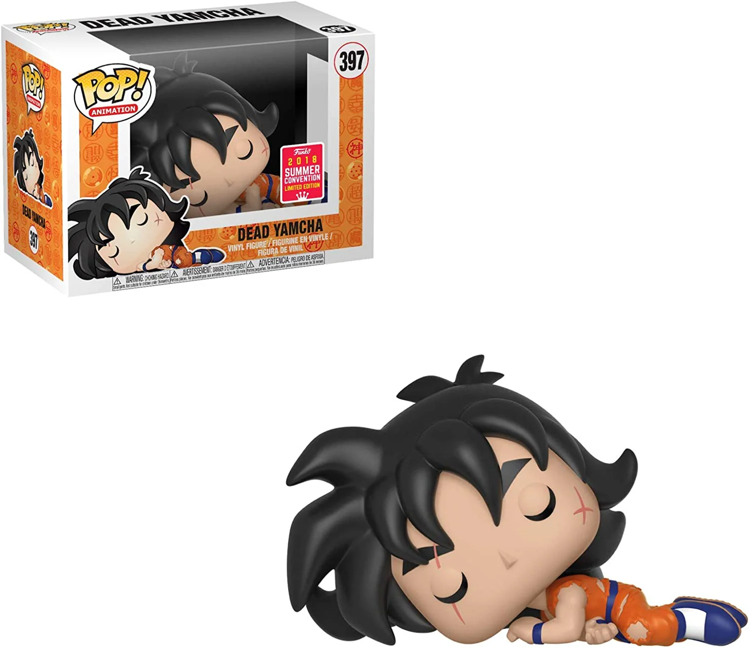Funko Pop! Animation: Dragon Ball Z - Dead Yamcha 2018 Summer Convention Exclusive - Image 2