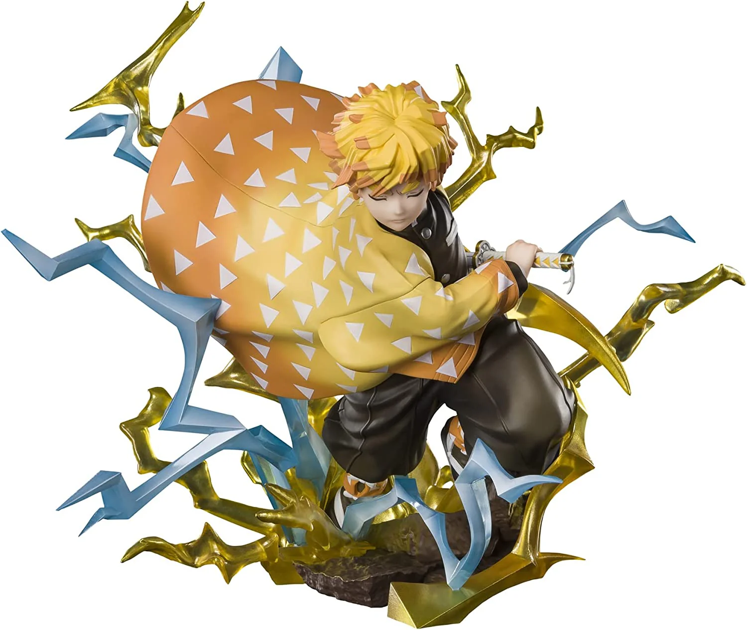 Bandai Zenitsu Agatsuma Thunderclap FiguartsZERO - Image 1