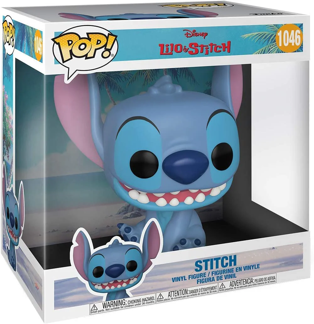Funko Pop! Jumbo: Lilo & Stitch - Stitch 10" Vinyl Figure - Image 2