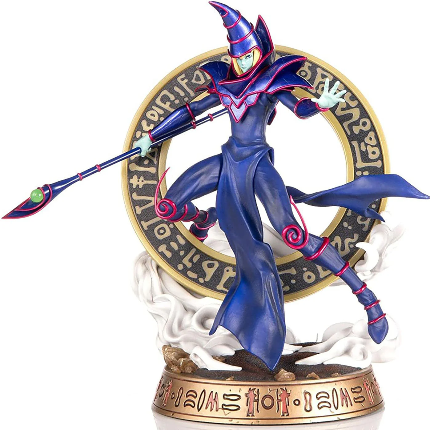 First 4 Figures Yu-Gi-Oh! Dark Magician Blue Variant PVC Statue - Image 1