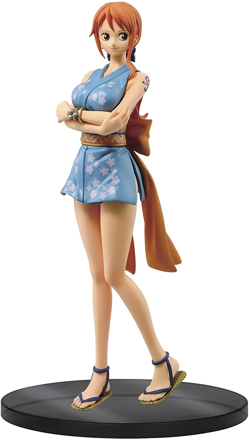 Banpresto One Piece The Grandline Lady Nami Vol.1 Wanokuni DXF Figure - Image 1