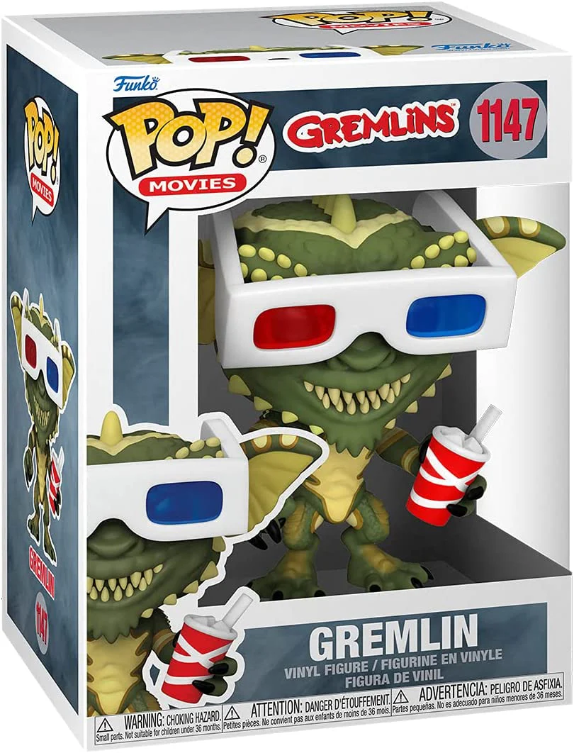Funko Pop! Movies: Gremlins - Gremlin with 3D Glasses #1147 - Image 2