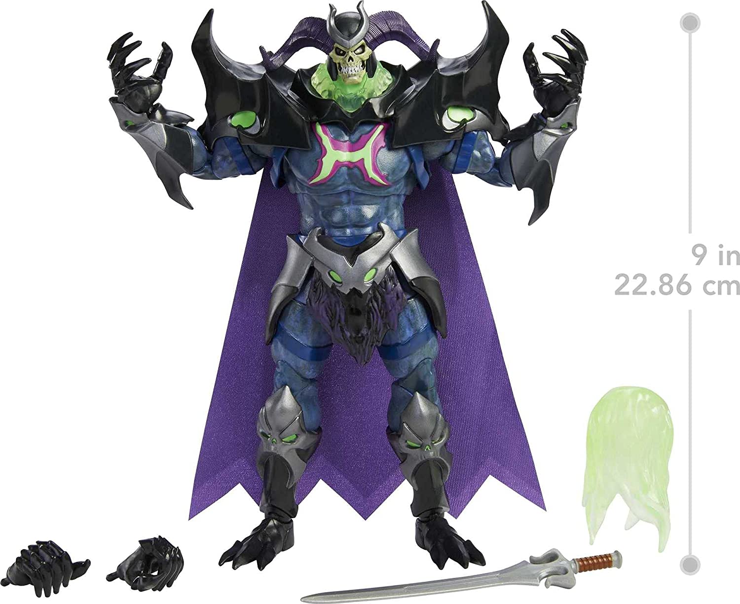 Masters of the Universe Masterverse Power of Grayskull Skeletor 9 Inch Battle Action Figure - Image 2
