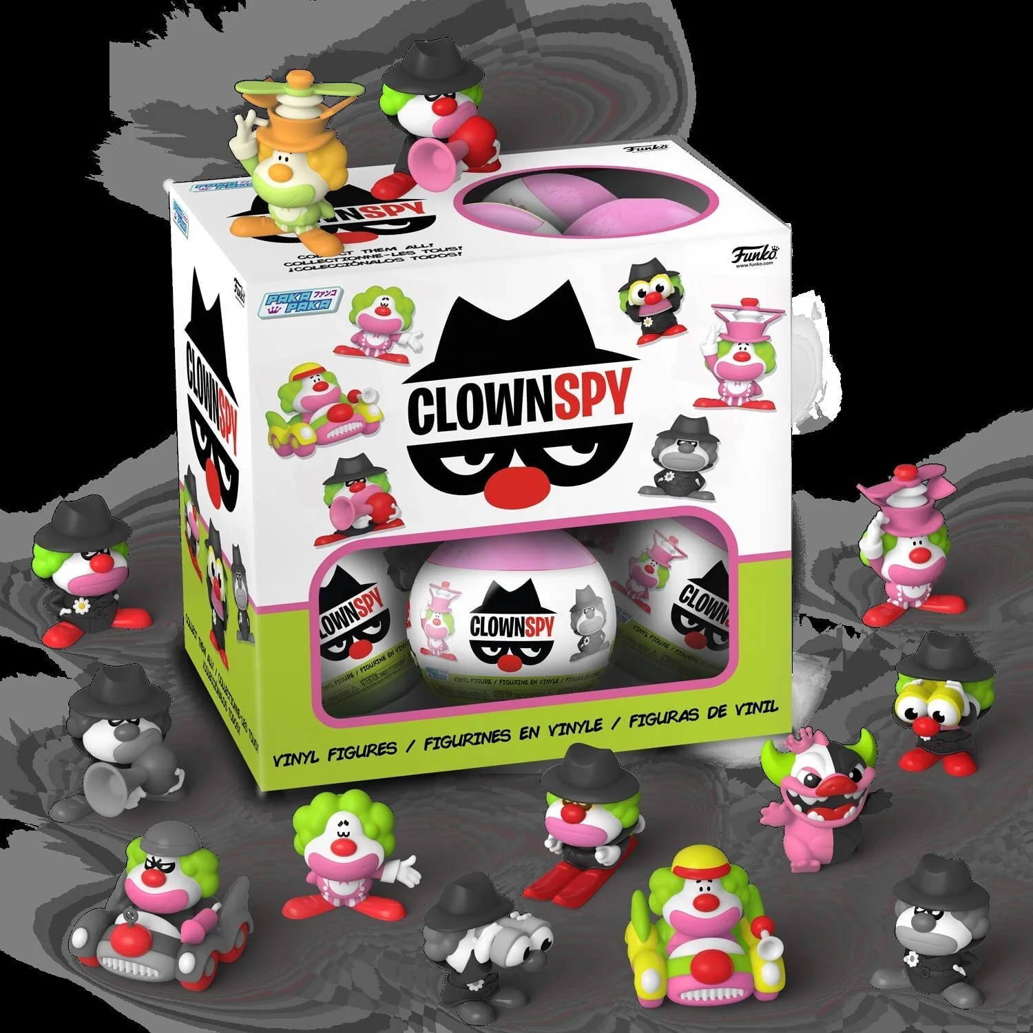 Funko Pop! Paka Paka: Clown Spy (One Mystery Collectible Figure) - Image 2