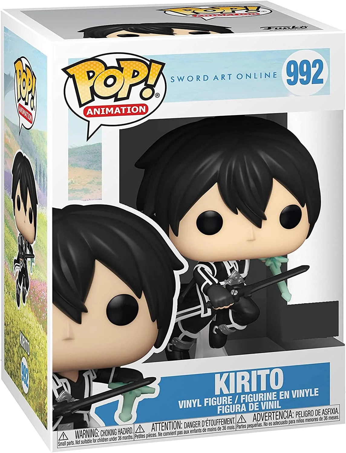 Funko Pop! Anime Sword Art Online Kirito Jumping Exclusive Vinyl Figure - Image 2