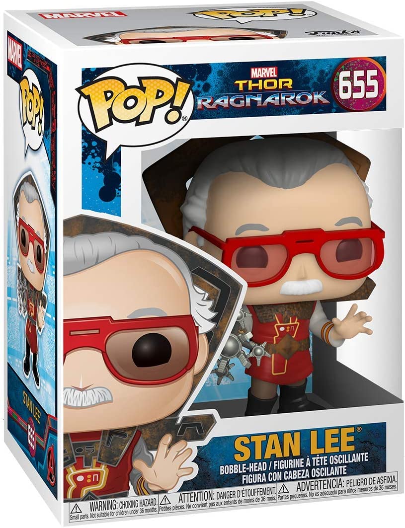 Funko Pop! Icons: Stan Lee - Stan Lee in Ragnarok Outfit Vinyl Figure - Image 2