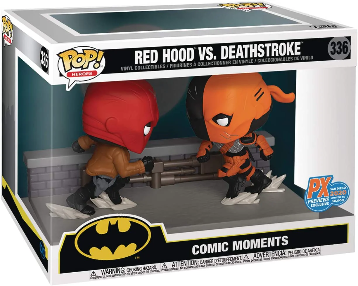 Funko Comic Moment DC: Red Hood vs. Deathstroke SDCC 2020 Vinyl Figure - Image 2
