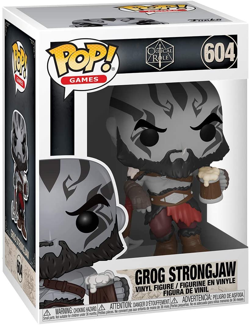 Funko Pop! Games: Vox Machina - Grog Strongjaw Vinyl Figure - Image 2